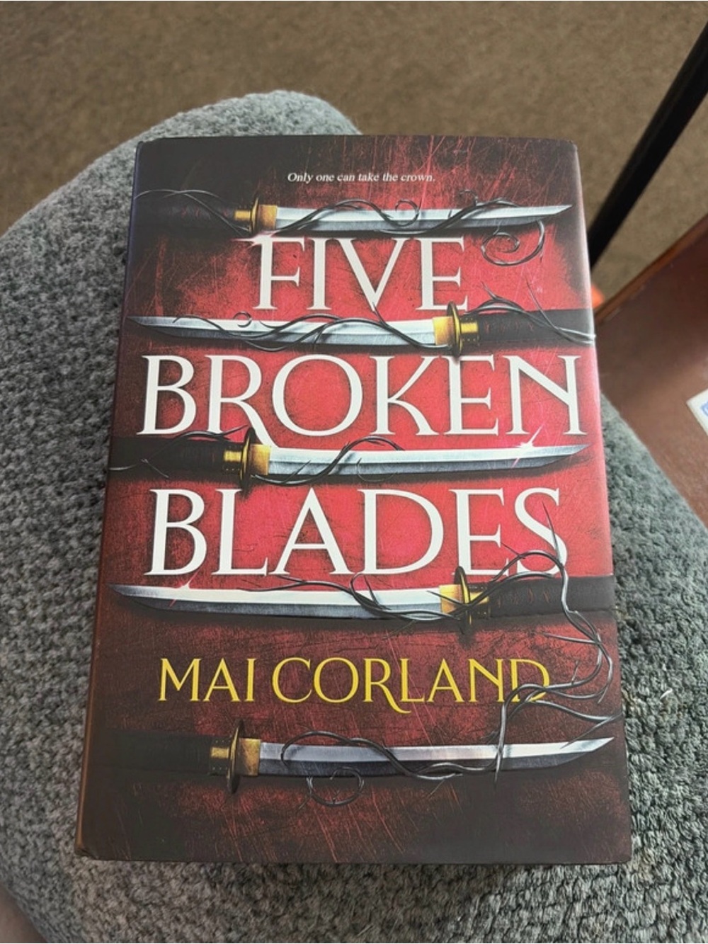 Five Broken Blades Hardcover - Red Cover by